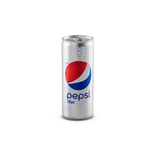 Pepsi Diet Soft Drink Can 250 Ml