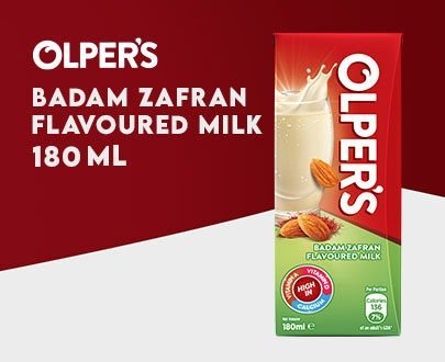 Olpers Badam Zafran Flavored Milk 180 Ml