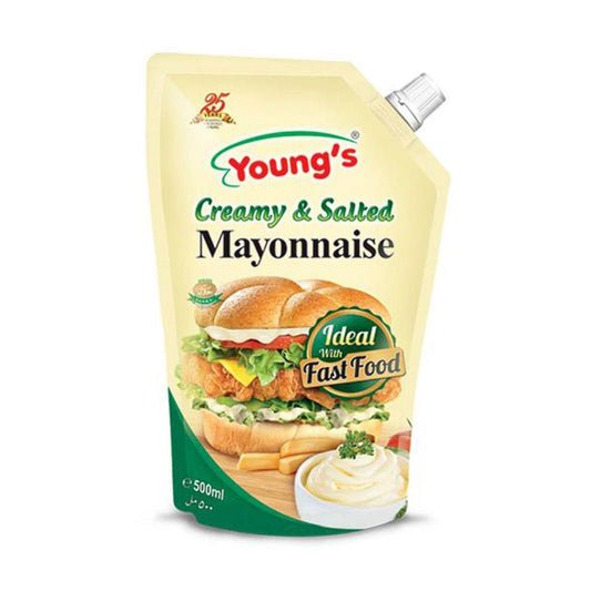 Youngs Creamy & Salted Mayonnaise 500 ml