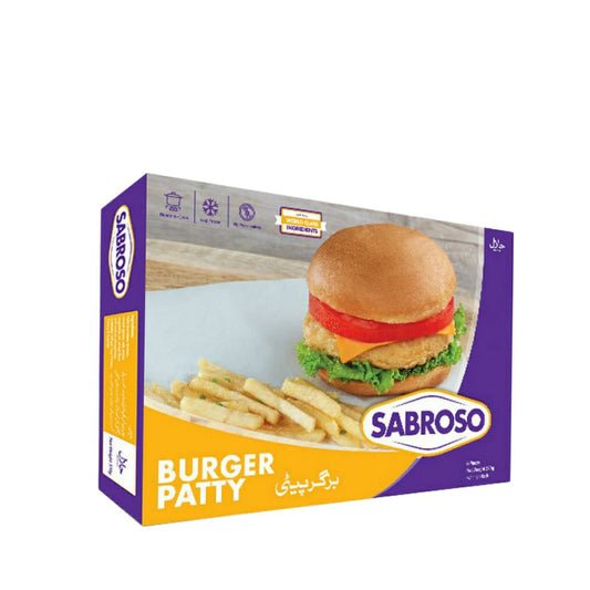 Sabroso Burger Patty 16 Pcs Chicken 1000g