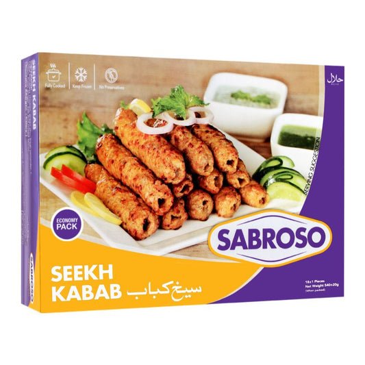 Sabroso Chicken Seekh Kabab 18 Pcs 540g