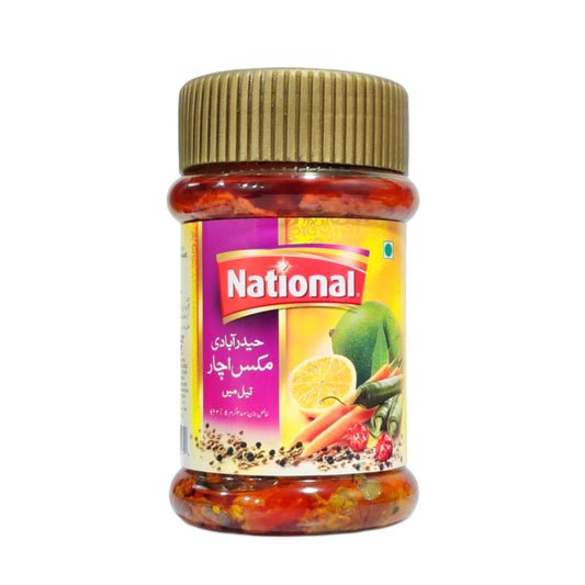 National Hyderabadi Mixed Pickle 370g Jar