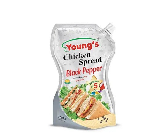 Young's Chicken Spread Black Pepper 500ml