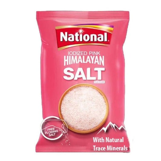 National Iodized Pink Himalayan Salt 800g