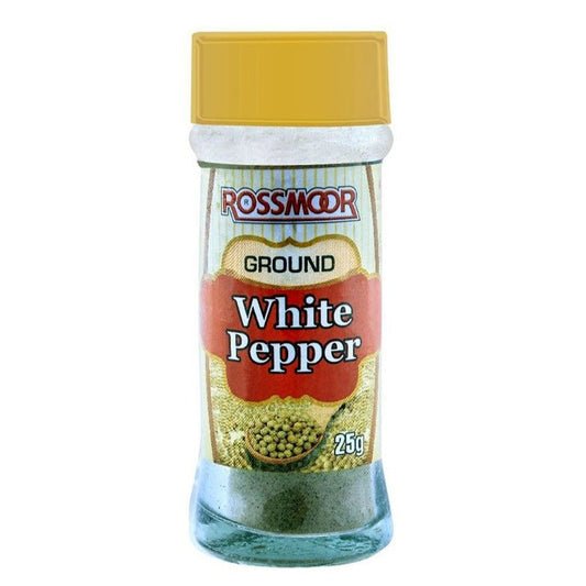 Rossmoor Ground White Pepper 25g