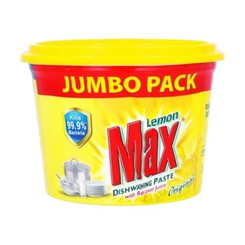 Lemon Max Dishwashing Paste Yellow 750 gm