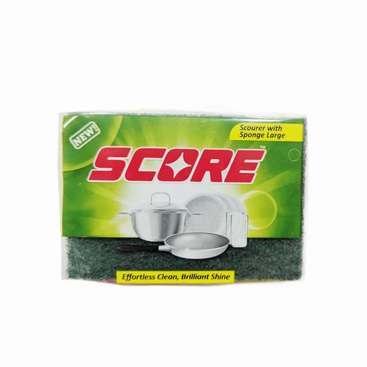 Score Scourer With Sponge Lage 1 Pcs