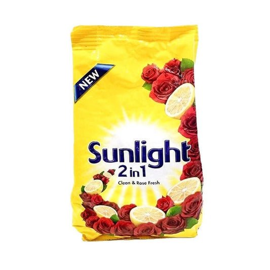 Sunlight 2 in 1 Clean & Rose Fresh Yellow 380 gm