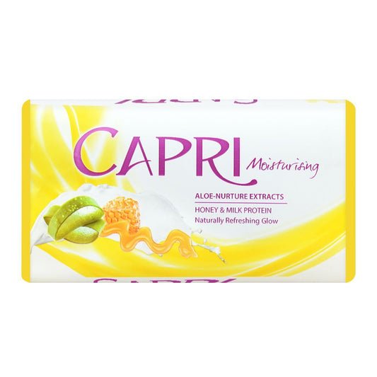 Capri Moisturising Aloe Nurture Extracts Soap White 100 Gm