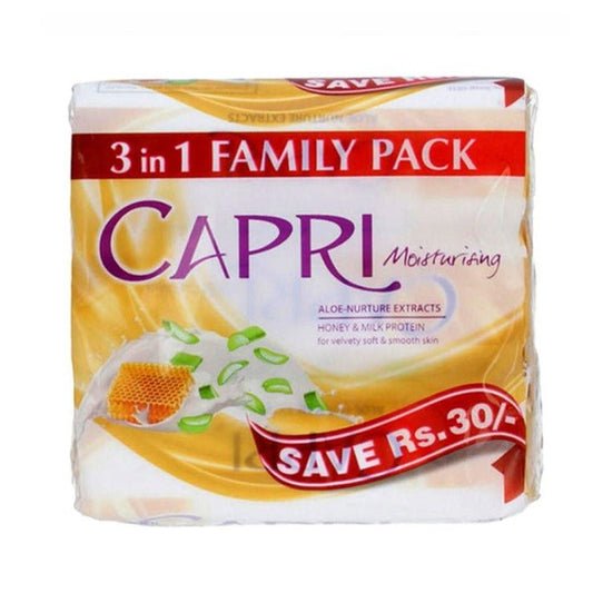 Capri Moisturising Aloe Nurture Soap 3 In 1