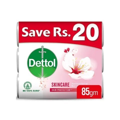 Dettol Skin Care Soap Pack Of 3 85 Gm