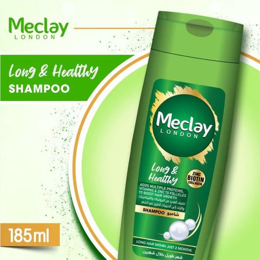Meclay London Long Healthy Shampoo 185 Ml
