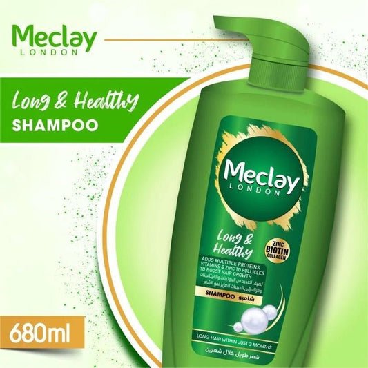 Meclay London Long Healthy Shampoo 680 Ml