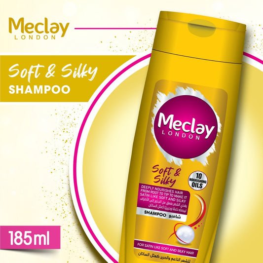 Meclay London Soft Silky Shampoo 185 Ml
