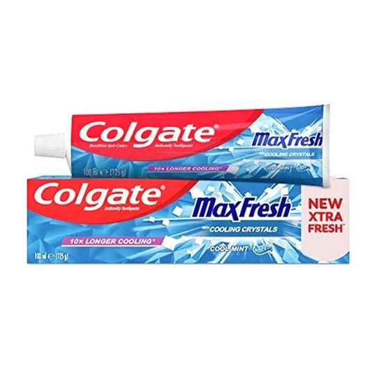Colgate Max Fresh Cooling Crystals 125 Gm Blue