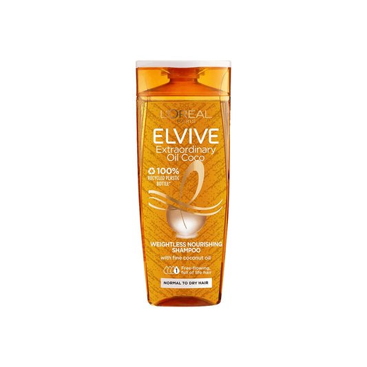 L'Oreal Elvive Weightless Nourishing Shampoo With Fine Coconut Oil 400 Ml