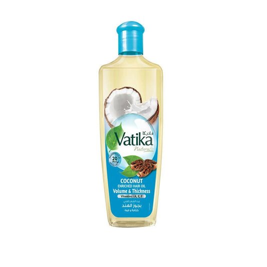 Dabur Vatika Coconut Enriched Volume Thickness Hair Oil 100 Ml