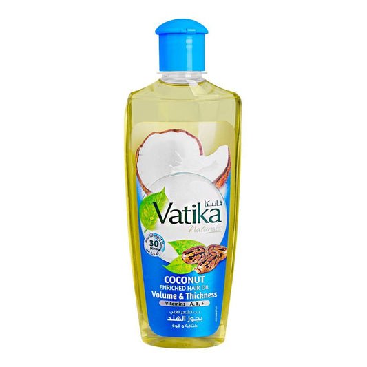 Dabur Vatika Coconut Enriched Volume Thickness Hair Oil 200 Ml
