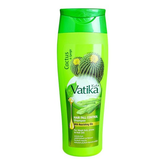 Dabur Vatika Hair Fall Control Cactus Gergir Shampoo 360 Ml
