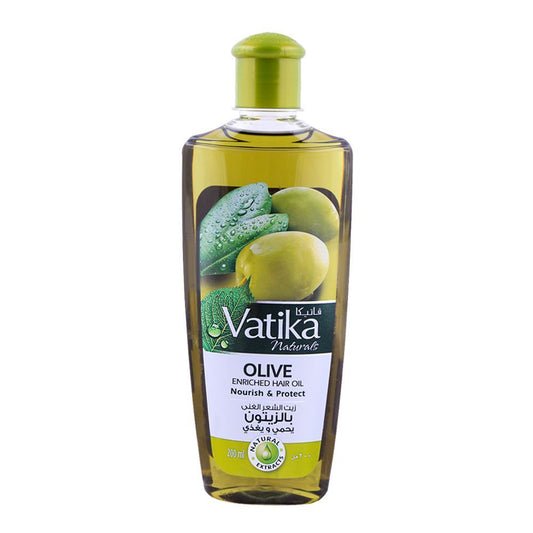 Dabur Vatika Olive Enriched Nourish Protect Hair Oil 200 Ml