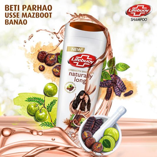 Lifebuoy Naturally Long Shampoo 375 Ml