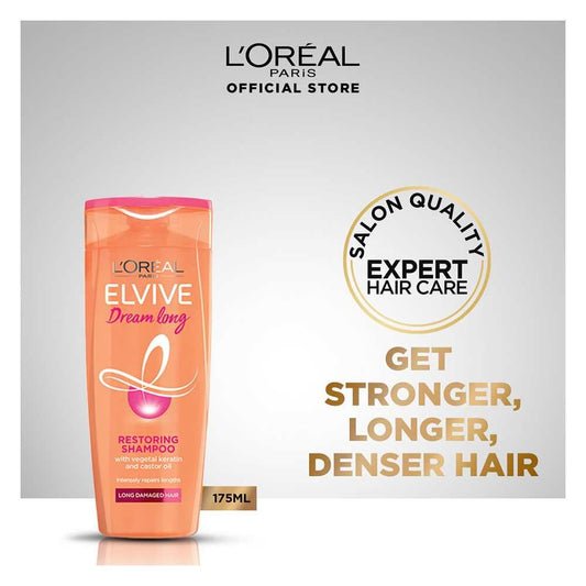 L'oreal Paris Dream Long Restoring Shampoo Weakened Long Hair 175 Ml