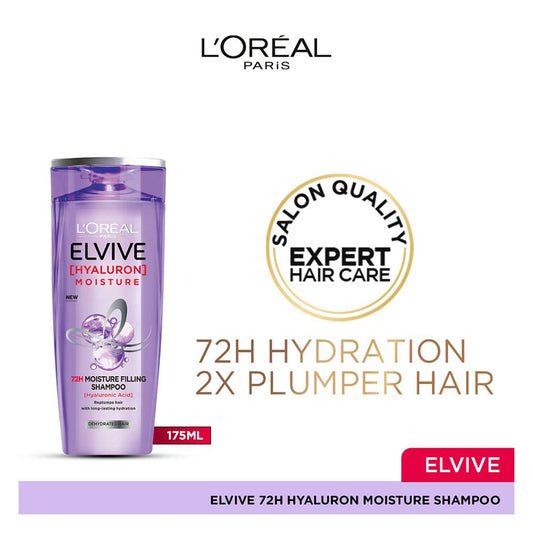 L'oreal Paris Elvive Hydra Hyaluronic Shampoo 175 Ml