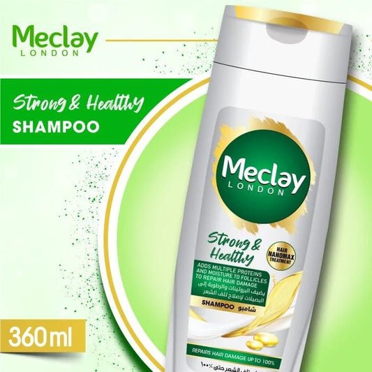 Meclay London Strong Healthy Shampoo 360 Ml