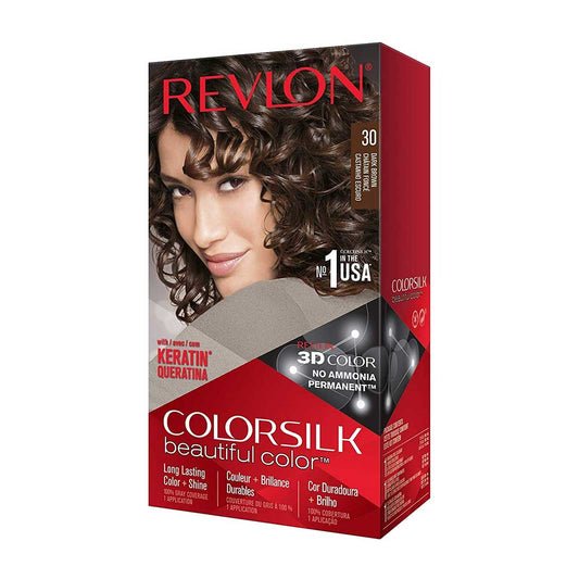 Revlon Color Silk 30 Dark Brown Imported
