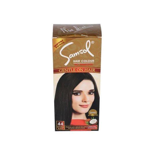 Samsol Hair Color No Ammonia 44 Natural Black