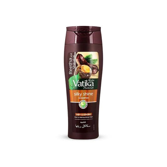 Vatika Reetha Shikakai Silky Shine Shampoo 360 Ml