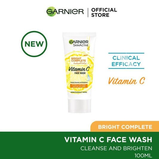 Garnier Bright Complete Vitamin C Face Wash 50 ml