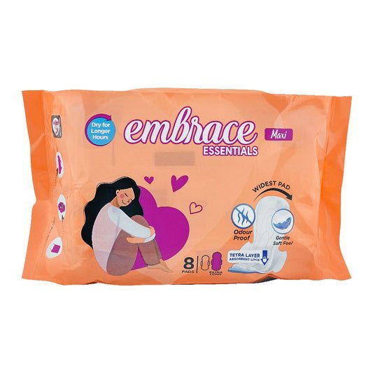 Embrace Maxi Essentials 8 Extra Long Pads